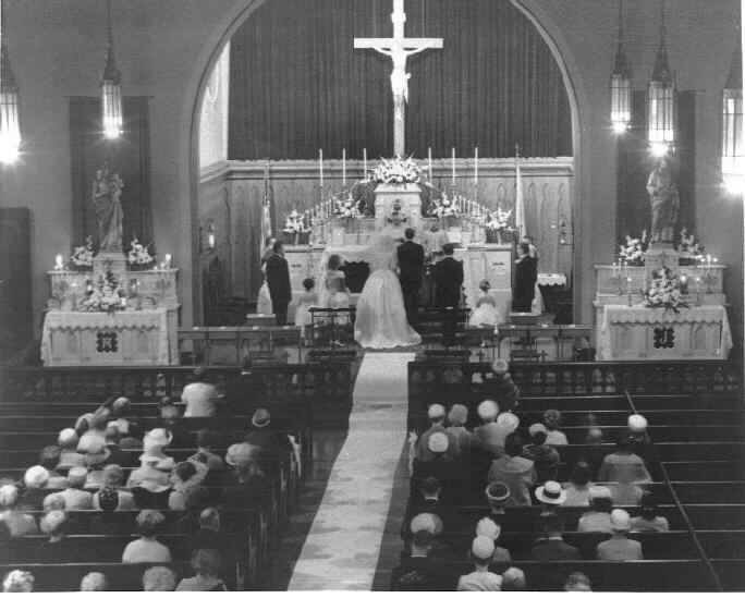 A Wedding at Holy Cross